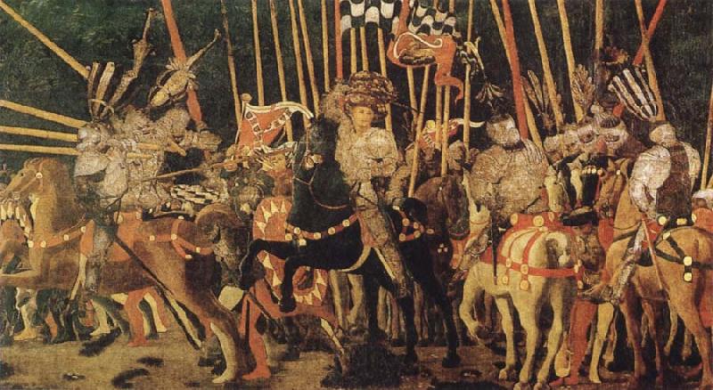 UCCELLO, Paolo Battle of San Roman Spain oil painting art